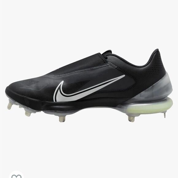 Nike Force Zoom Trout 8 Pro Metal Baseball Cleats Black Men's NWOB - Picture 2 of 7